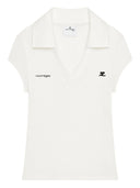 Courrèges Sports Cropped Polo