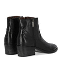Duccio Del Duca Black Texan Heeled Ankle Boot