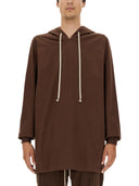 Rick Owens Hooded T -shirt
