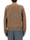 Maison Margiela Cardigan With Diamond Pattern