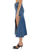 Alexander Mc Queen Pencil Skirt With Cut Out