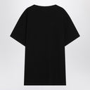 Alexander Mc Queen Black Cotton T Shirt With Logo