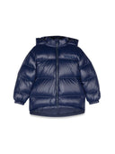 Versace Down Jacket With Logo