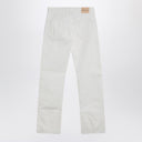 Alexander Mc Queen White Denim Trousers