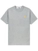 Koszulka Comme Des Garçons Play U T Shirt ze złotym emblematem