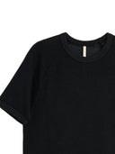 Sonnenblumen-Mesh-Raglan-T-Shirt