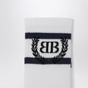 Balenciaga Laurel Classic White/Blue Socks