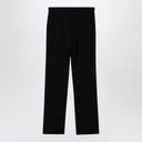 The Row Black Wool Trousers