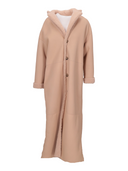 La Rose Cappotto Montone Lungo Reversibile