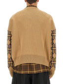 Palm Angels Jacquard Sweter