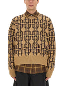 Palm Angels Jacquard Sweter