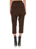 Rick Owens DrawString Astaires beskårne bukser