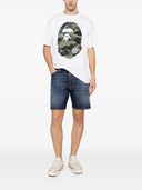 Bape 1 St Camo Big Ape Head Tee M