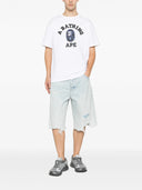Bape Color Camo College Tee M