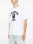 Bape Color Camo College Tee M