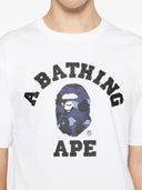 Bape Color Camo College Tee M