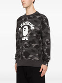 Bluza z okrągłym dekoltem Bape Color Camo College M