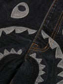 Bape Shark Relaxed Fit Denim Pants M