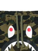 Bape 1 St Camo Shark Sweat Shorts M