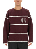 Maglione a strisce monogramma degli angeli