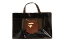 Bape Ape Head Clear Bag M