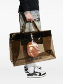 Bape Ape Head Clear Bag M