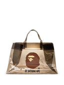 Bape Ape Head Clear Bag M