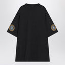 Balenciaga Faded Black Dry Fleece Uniforme Merch T-shirt