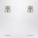Balenciaga Nano Xs Boucles d'oreilles en argent