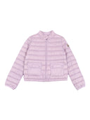 Moncler Enfant Åpen Rosa Lans jakke