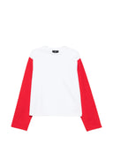 Lii Contrast Long Sleeve T Shirt
