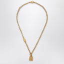 Balenciaga Nano Necklace In Gold Brass
