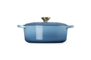 Le Creuset Coc Ov Evo 27 Chambray Pom Oro