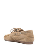 Mocassini Alohas Rowan in pelle scamosciata beige