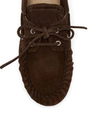 Alohas Rowan Suede Brown Leather Loafers