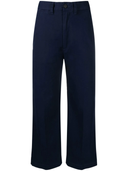 Ralph Lauren Wd Lg Chno cropped platte voorkant