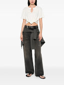 R13 Twisted Front Tee