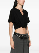 R13 Twisted Front Tee