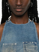 R13 Cropped Denim Apron