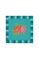 Lisa Corti Serviet 50 X50 Hima Big Flw Turkis X 4