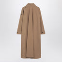 Il trench di Aralia color noce di fila