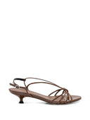 Aeyde Amara Patent Calf Leather Tobacco