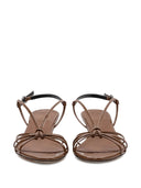 Aeyde Amara Patent Calf Leather Tobacco