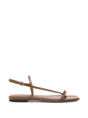 Aeyde Ella Nappa Leather Tobacco