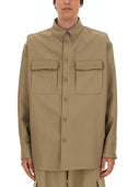 Off White Oversize Fit Shirt