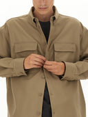 Off White Oversize Fit Shirt