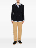 Lc23 Gessato Navy Blazer
