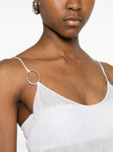 Oseree Bridal Lace O Gem Slip Dress W / Linning