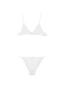 Oseree Bridal Lace Triangle Set