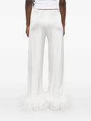 Oseree Bridal Satin Pants Plumage